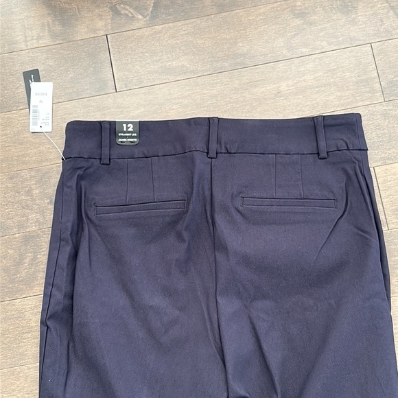 REITMANS Women’s Navy Blue Straight Leg Pull On Pants Iconic Fit Stretch Comfort - Picture 6 of 10